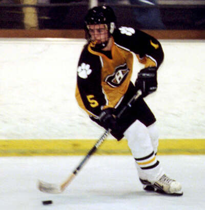 Pat Collins turns up ice.