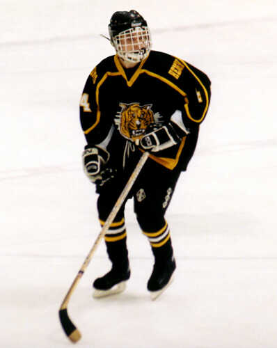 Jeff Houser waits patiently for an opportunity to strike.