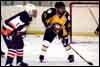 Lee Allen watches a faceoff against Padua.