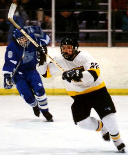 Brian Clark signals for a pass.